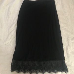 lace skirt